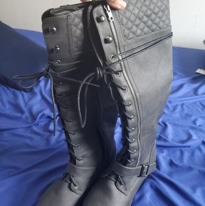 Justfab "lena" size 8.5 boots